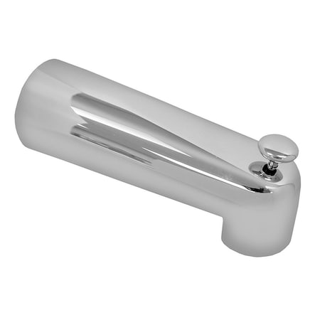 Jones Stephens Chrome Plated 7in. Diverter Spout with 1/2in. CTS Slide Connection D01025